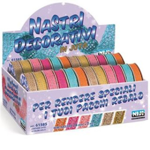 Nastrino decorativo in juta