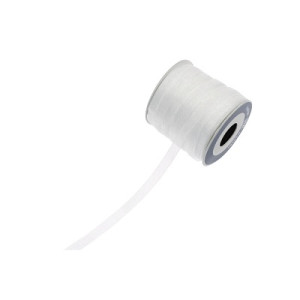 Nastro shining organza 10mmx100mt bianco