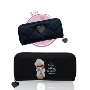 OFFERTA Portafogli Benny Santoro minipà by Le Pandorine (nero o argento) (listino € 25,00)