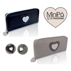 Offerta Portafoglio nera Santoro MINIPA’ by Le Pandorine (listino € 29,90)