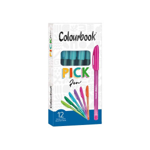 Penna a sfera blu Colourbook