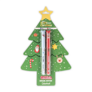 Penna cancellotta Natale Colourbook
