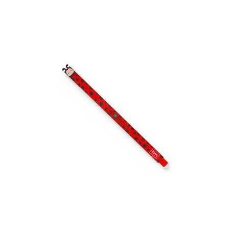 Penna Gel Cancellabile - Erasable Pen  ladybug coccinella Legami