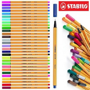 Penna Stabilo Point 88 blu oltremare