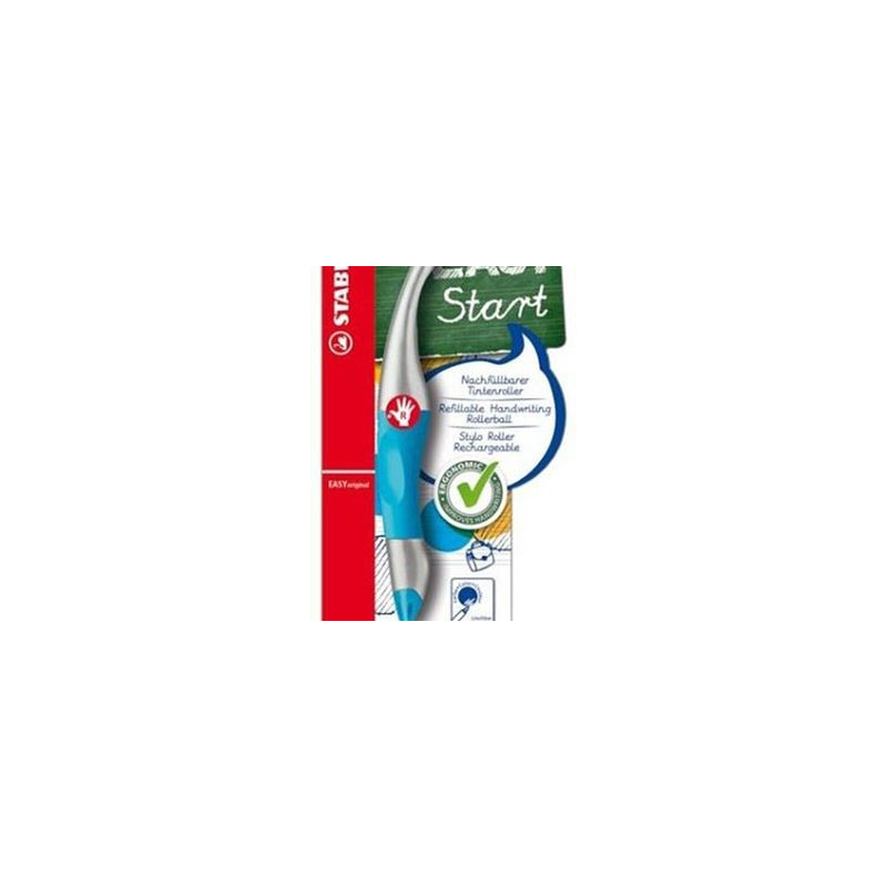 Penna stylo roller Stabilo easy ricaricabile inchiostro blu Destrosi