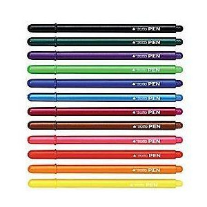 Penna tratto pen metallic vari colori