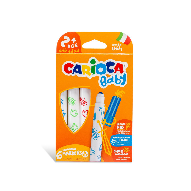 Pennarelli carioca Baby a 6pz