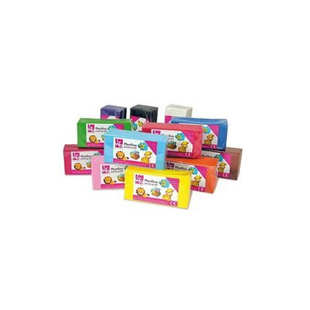 Plastilina in panetto nero 500gr