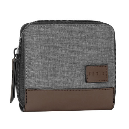PORTAFOGLIO ZIP AROUND COMIX CAMPUS GREY