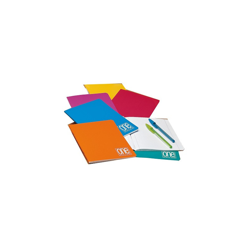 Quaderno One Color 20fg / 40pg - rigo 1rigo