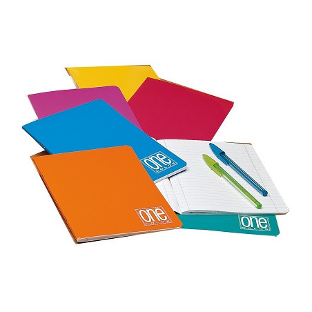 Quaderno One Color 20fg / 40pg - rigo 1rigo