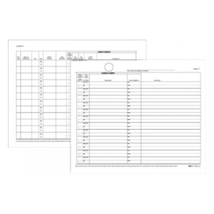 Registro carico/scarico animali 23pg numerate f.to 245x31