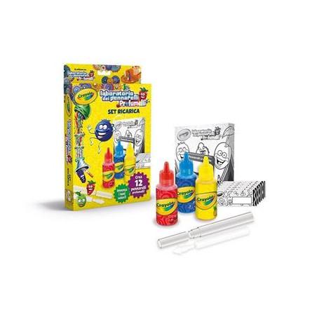 Ricarica laboratorio dei pennarelli Crayola Profumelli
