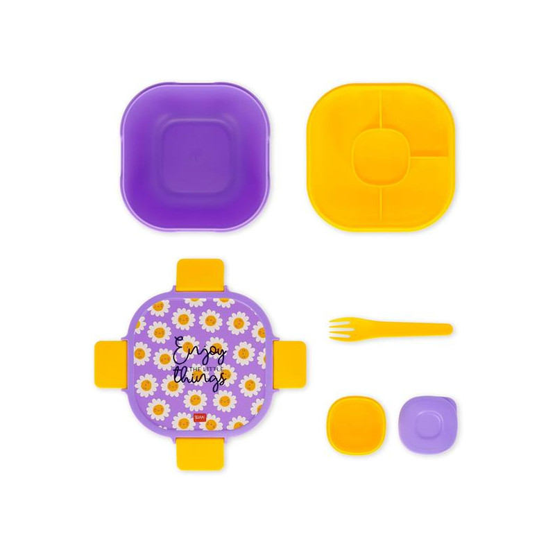 Scatola Pranzo 1700 Ml - Margherite Legami