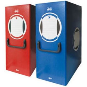 Scatola progetti con maniglia x Store d.12 blu