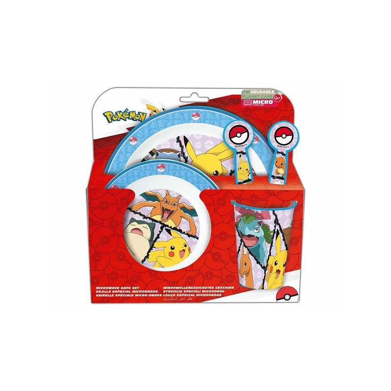 Set pappa Pokemon 5pz