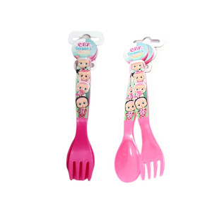 Set Posate in plastica  cry babies