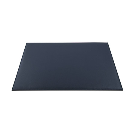 Sottomano singolo in ecopelle blu niji