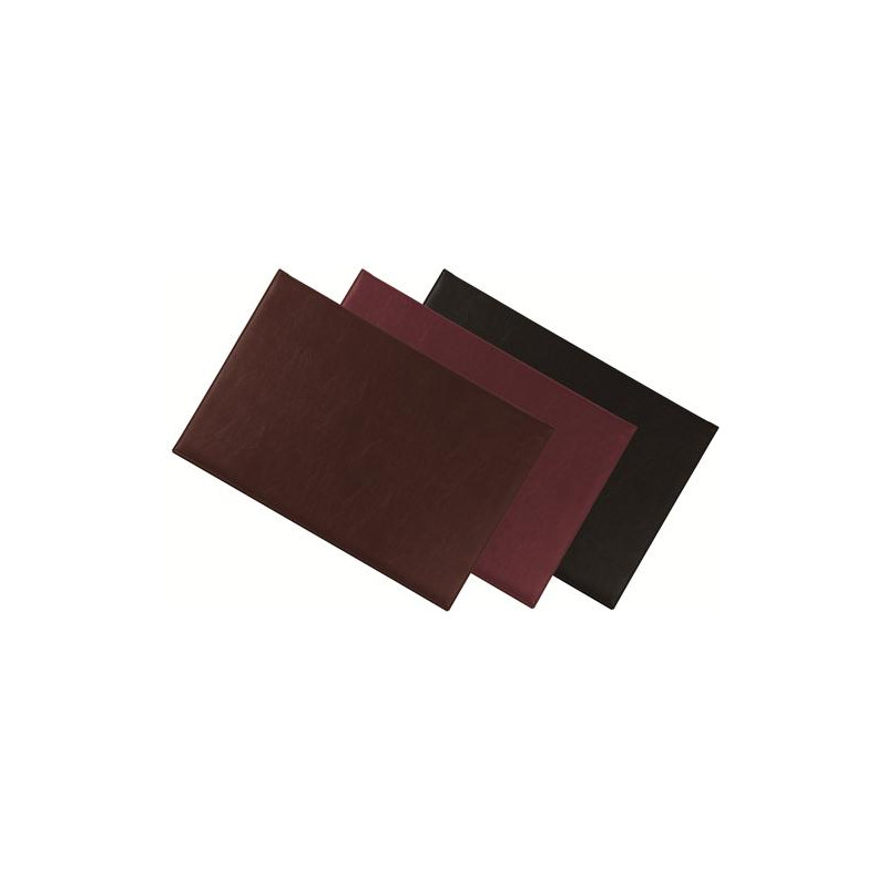 Sottomano singolo in ecopelle bordeaux Niji