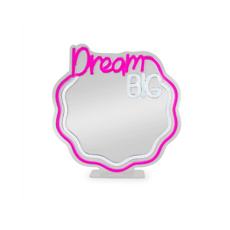 Specchio Luce Led Effetto Neon It'S A Sign - Dream Big - Legami