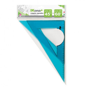 Squadre in coppia cm 30 = 2pz 45° e 60°