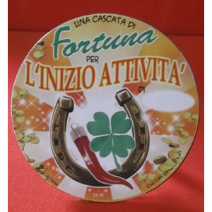 Targa tonda vari temi