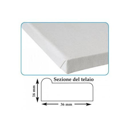 Telaio Tela per pittura 24x30 cwr