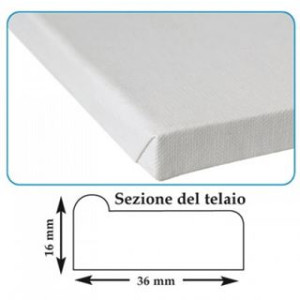 Telaio Tela per pittura 40x60 cwr