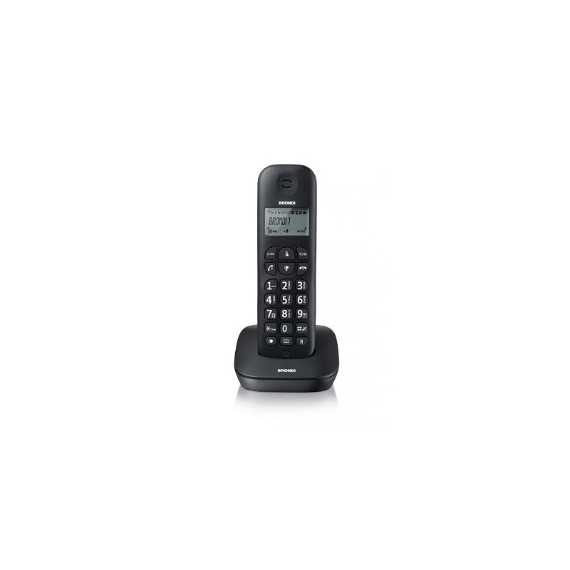 Telefono Cordless Brondi Gala nero