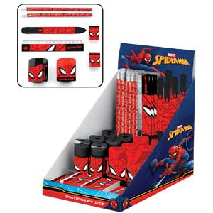 Temperamatite 2 fori con serbatoio Spiderman