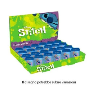 Temperamatite 2 fori con serbatoio Stitch