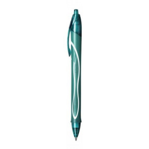 Penna a scatto Bic Gel Gelocity quick dry verde tiffany Ottanio