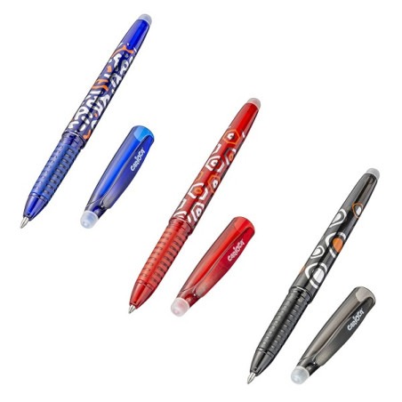 Penna cancellina Carioca Oops POP  ROSSO ricaricabile
